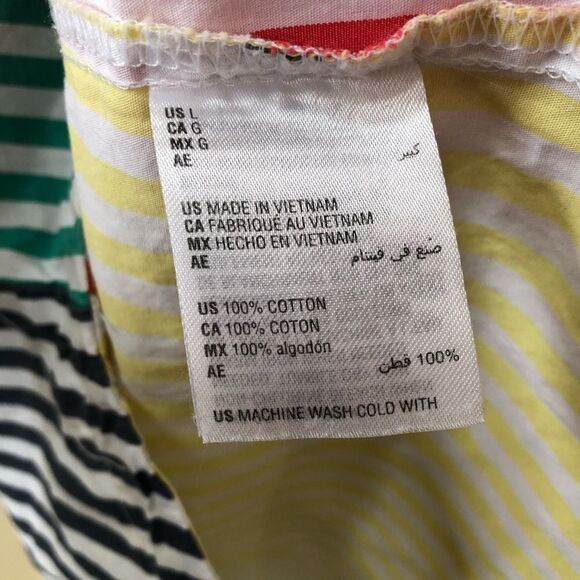 Style & Co Striped Shirtdress - Picture 4 of 5